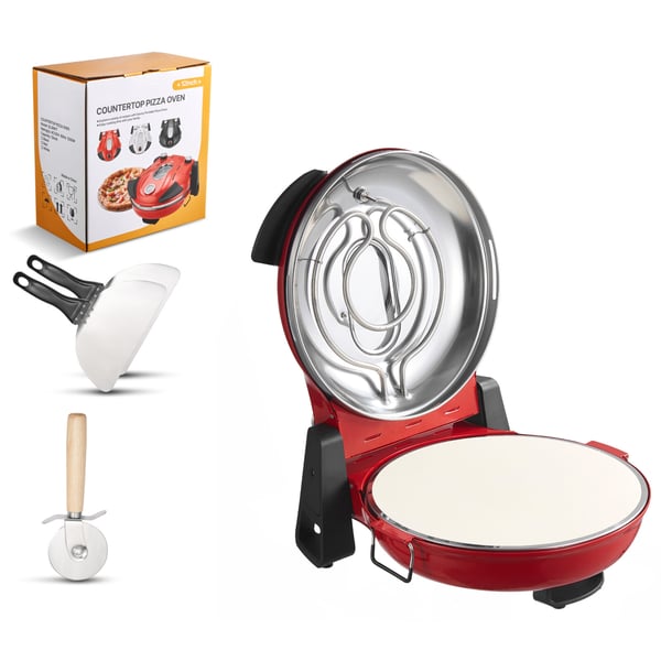 Pizzaugn, 38x35x19 cm, Röd