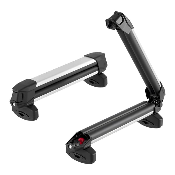 Skid- och snowboardtakräcke, 66,5x8,5x10 cm, Svart