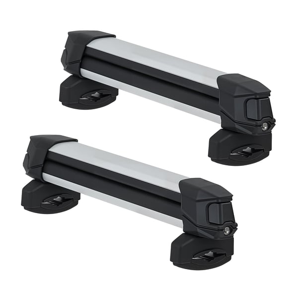 Skid- och snowboardtakräcke, 66,5x8,5x10 cm, Svart
