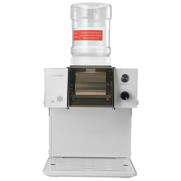 Ismaskine, Snefnugis-maskine 40 kg/24t, Rustfrit stål, Sølv