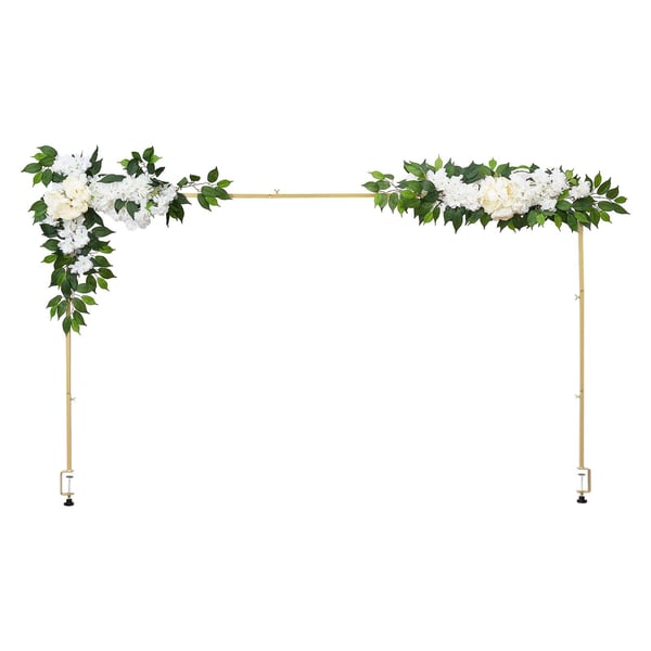 Pöytäkaari, Säädettävä 71-249x33-106 cm, Kulta