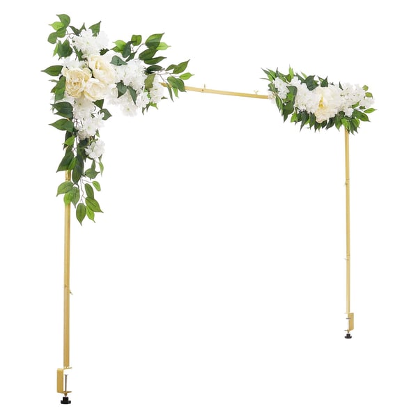 Pöytäkaari, Säädettävä 71-249x33-106 cm, Kulta