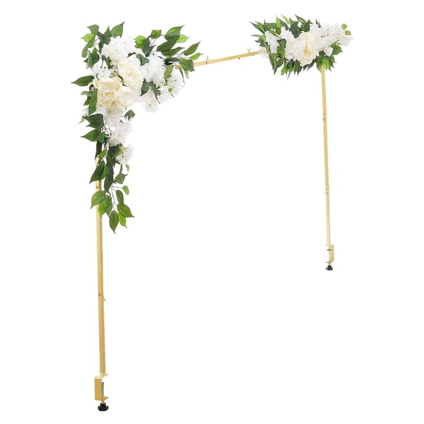 Pöytäkaari, Säädettävä 71-249x33-106 cm, Kulta