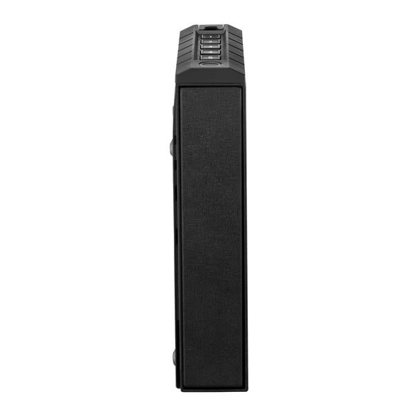 Våbenskab, 3-vejs hurtig adgang pistolboks, 23x7x32 cm, sort