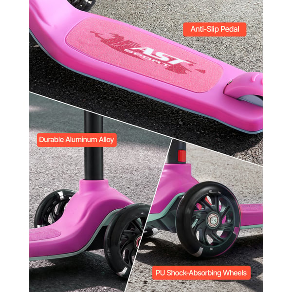 Sparkcykel, 52x25x80 cm, Rosa