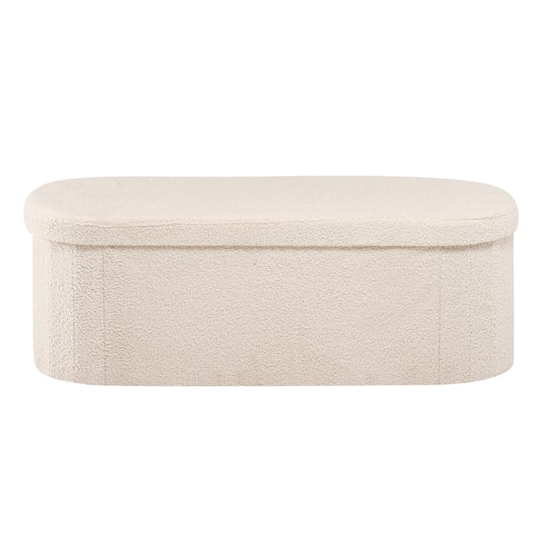 Säilytysrahi penkki, 110x38x38 cm, beige