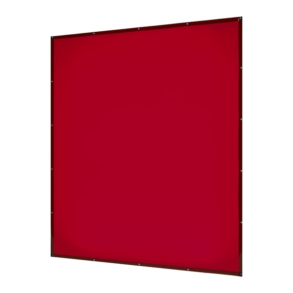 Hitsausverho, 1.74x2.34 m, punainen, palonkestävä vinyyli
