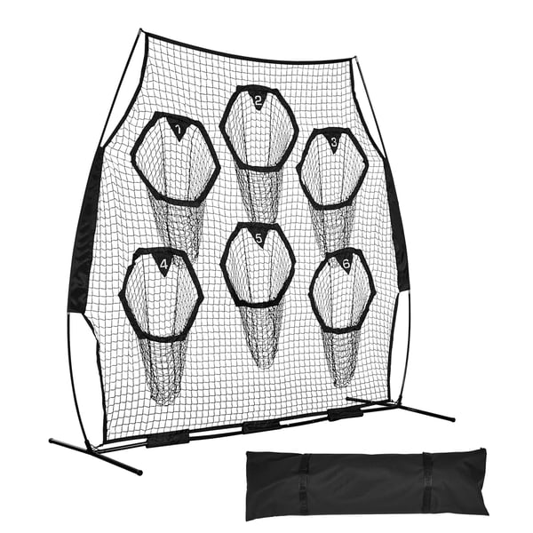 Fodboldtræner Kastenet, 243,8x243,8 cm, Træning, Knudefrit Net