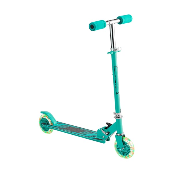 Sparkcykel, 70x32,5x83 cm, Grön, Justerbar höjd