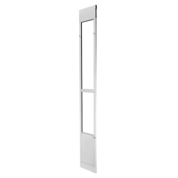 Koiranovi, Säädettävä korkeus 2311–2439 mm, 260.4×412.8 mm, Valkoinen, Alumiiniseosrunko