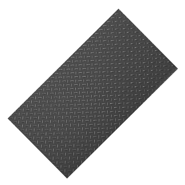 Garagegolvmatta, 120x305 cm, Svart, PVC