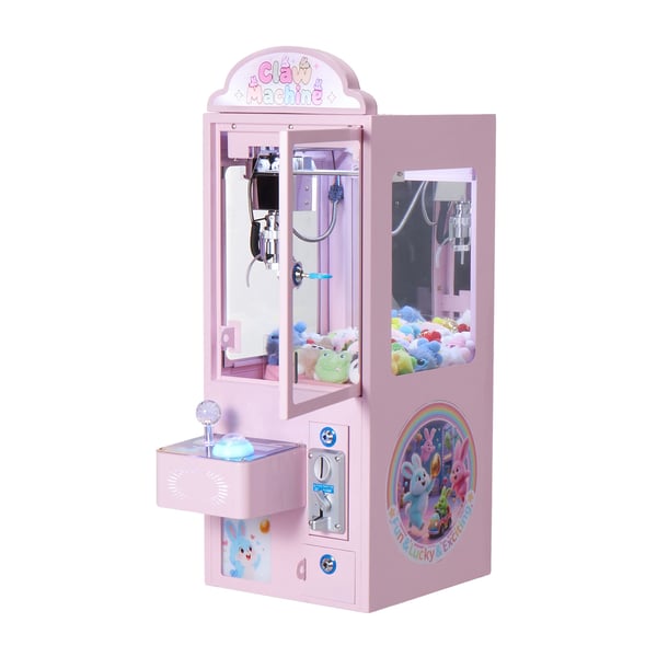 Klo Maskine 32.5x49x85 cm Pink Stål Arcade Spil