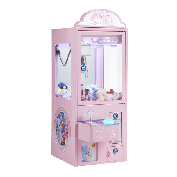 Klo Maskine 32.5x49x85 cm Pink Stål Arcade Spil