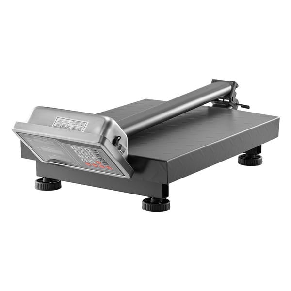 Digitaalinen tasovaaka, 670x400x840 mm, 300 kg kapasiteetti, ruostumaton teräs