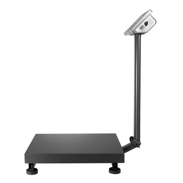 Digitaalinen tasovaaka, 670x400x840 mm, 300 kg kapasiteetti, ruostumaton teräs