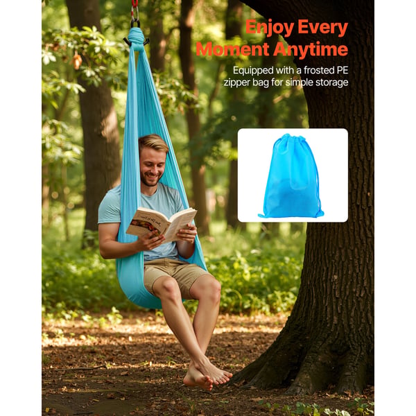 Aerial Yoga-hängmatta 265x149 cm Dubbel funktion Nylonväv