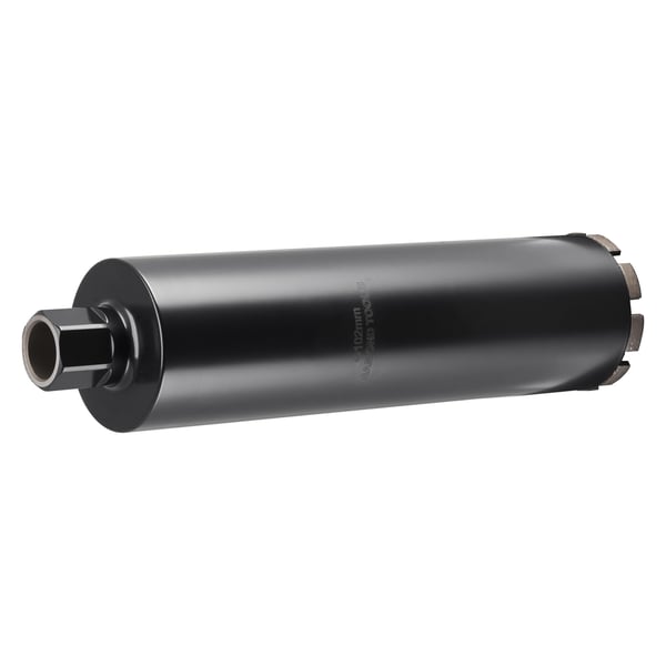 Kerneborekrone 102x356 mm Våddiamant, Rød