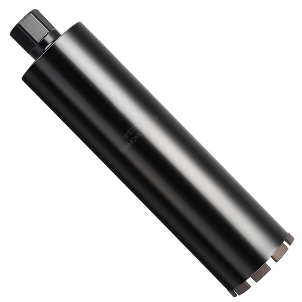Kerneborekrone 102x356 mm Våddiamant, Rød