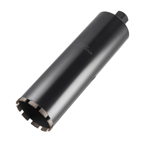 Kernebor, 114x356 mm, Våddiamant, Højpræcisionssvejsning