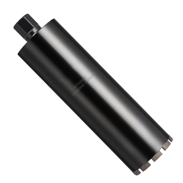 Kernebor, 114x356 mm, Våddiamant, Højpræcisionssvejsning