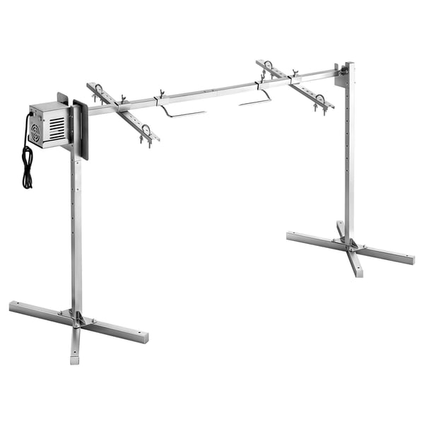 Varrasgrilli, 174x53.5x86 cm, ruostumaton teräs