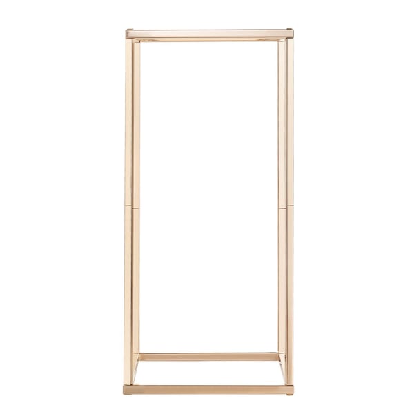 Blomsterstander, 10-delt sæt, 25x25x60 cm, Guld, Metal