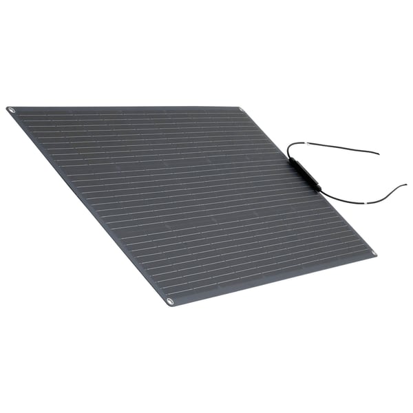 Solpanel, 100W semi-fleksibel monokrystallinsk, 96.5x58x1.95 cm, vandtæt