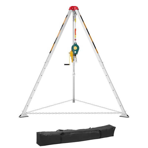 Räddningstativsats, 167x167x218,5 cm, 1,34-2,15 m justerbar, stål-aluminium Räddningstativsats, 167x167x218,5 cm, 1,34-2,15 m justerbar, stål-aluminium