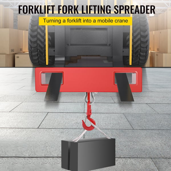 Gaffeltruck Lyftkrok 15,3x7,6x66 cm Stål