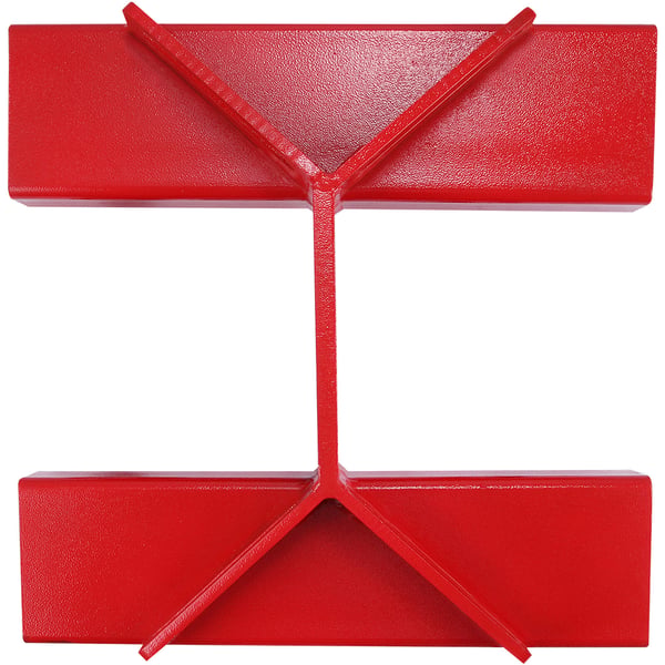 Trukin nostokoukku, 53x53x17 cm, punainen, teräs