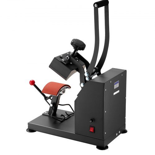 Hat Heat Press Maskine, 9x14 cm, Digital LCD Timer, Aluminium
