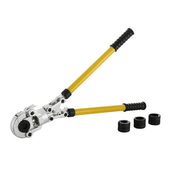 Putkiprässäyspihdit sarja 16x32 mm keltainen teräs