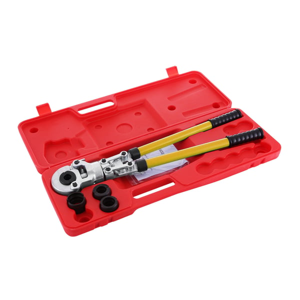 Putkiprässäyspihdit sarja 16x32 mm keltainen teräs