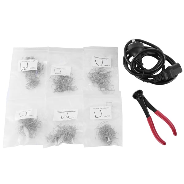 Plastiksvejsemaskine, 183x89x119 mm, Plastreparationssæt, Justerbar varme
