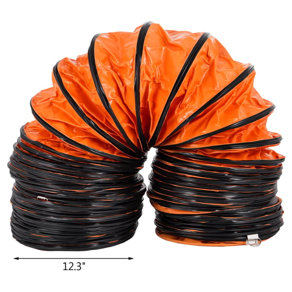 Fleksibel ventilationsslange 760x31,2 cm PVC
