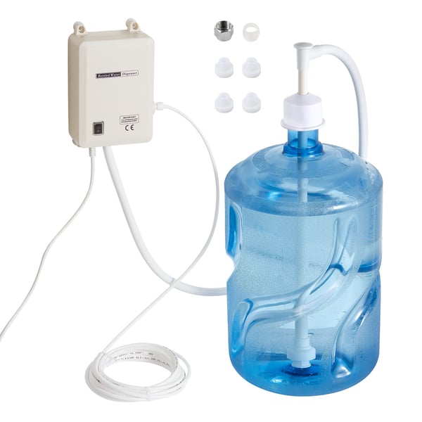 Vanddispenser pumpsystem, 225x150x70 mm, 609,6 cm slange, 3,8 L/min, 40 psi