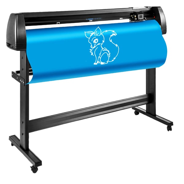 Vinylskærer Plotter, 1350mm papirmating, 153x104x52 cm, Sort, Skiltefremstillingsmaskine