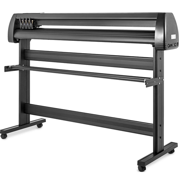 Vinylskærer Plotter, 1350mm papirmating, 153x104x52 cm, Sort, Skiltefremstillingsmaskine