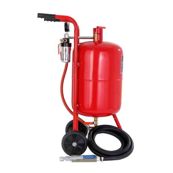 Sandblaster, 63x35x80 cm, Bærbar, Kraftig konstruktion