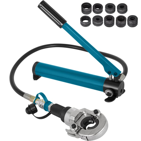 Hydraulinen puristustyökalu 12-32 mm, teräs, käsikäyttöinen, putkien puristus