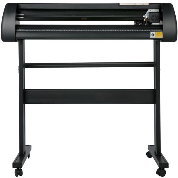 Vinylskærer plotter, 87x78 cm, sort, med stativ Vinylskærer plotter, 87x78 cm, sort, med stativ