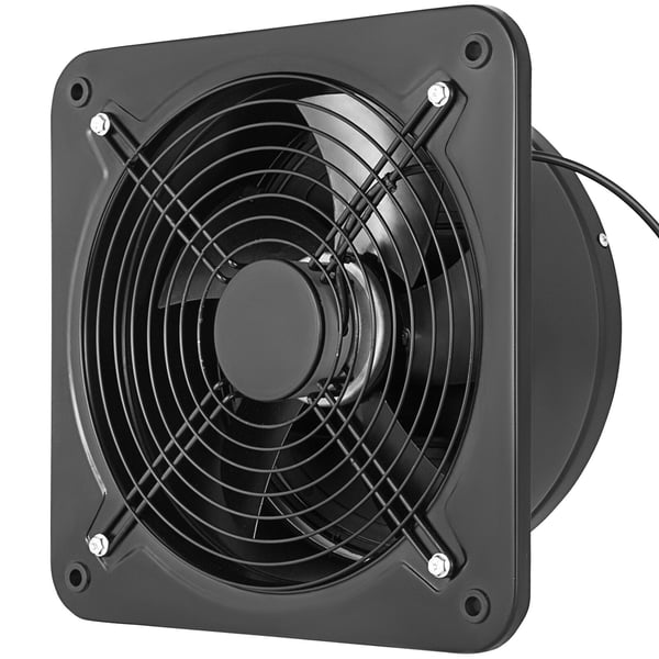 Udsugningsventilator, 30x30 cm, Metal