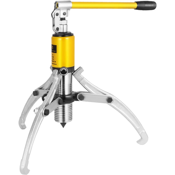 Hydraulinen hammaspyörän ulosvedin, 15 tonnin säädettävä 3-leukainen, 44x32x12 cm, teräs