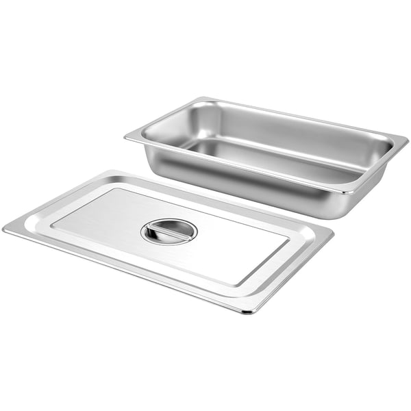 Steam Table Pan, 4 stk., 53,7x33x9,5 cm, rustfrit stål