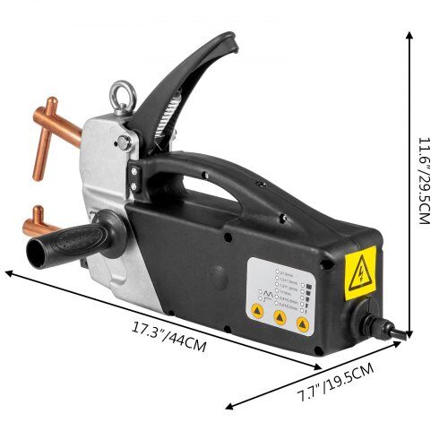 Elektrisk punkt svets, 440x100x185 mm, 400V, metallsvetsningsverktyg
