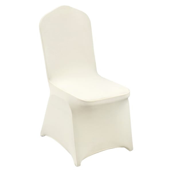 Tuolinpäälliset, 560x450x935 mm, beige, spandex-kangas