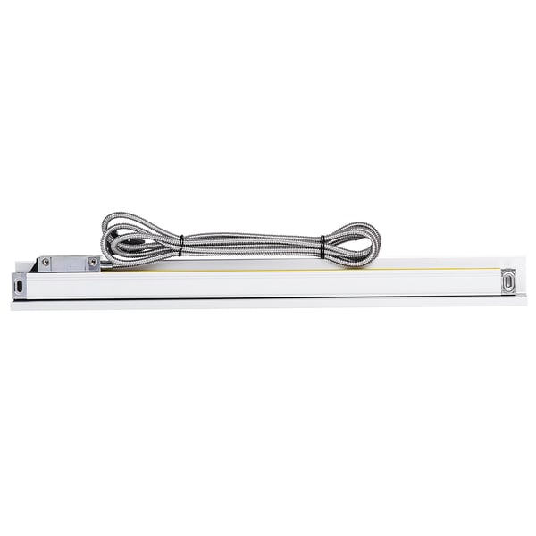 Lineal-sæt, 39x2x5 cm og 114x2x5 cm, aluminium