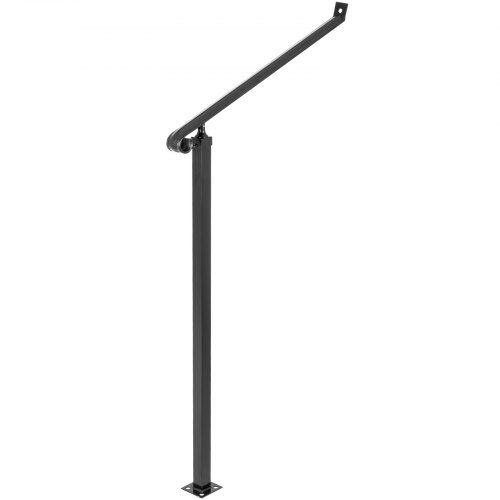 Handledare, 76.5x159.6 cm, Svart, Smidesjärn