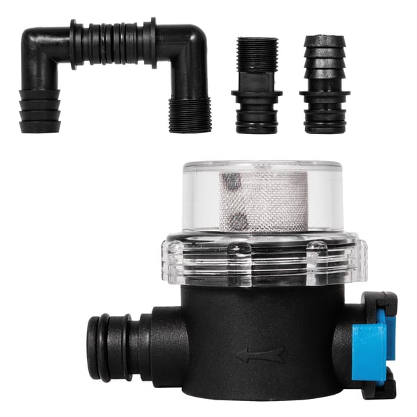Membranvandpumpe, 17L/min 2,7 bar 12V, støbejern, vandtryk