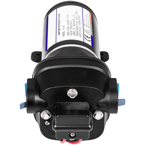 Membranvandpumpe, 17L/min 2,7 bar 12V, støbejern, vandtryk